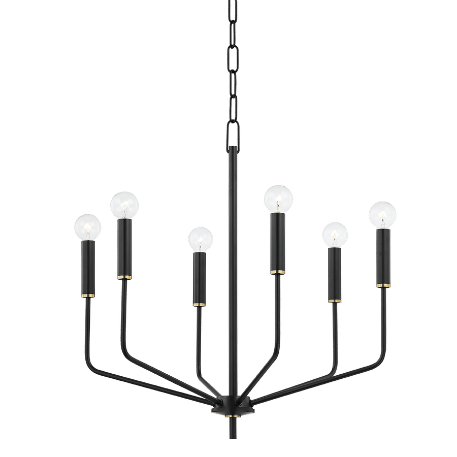 bailey 6 light chandelier added by Lindsey Weiss