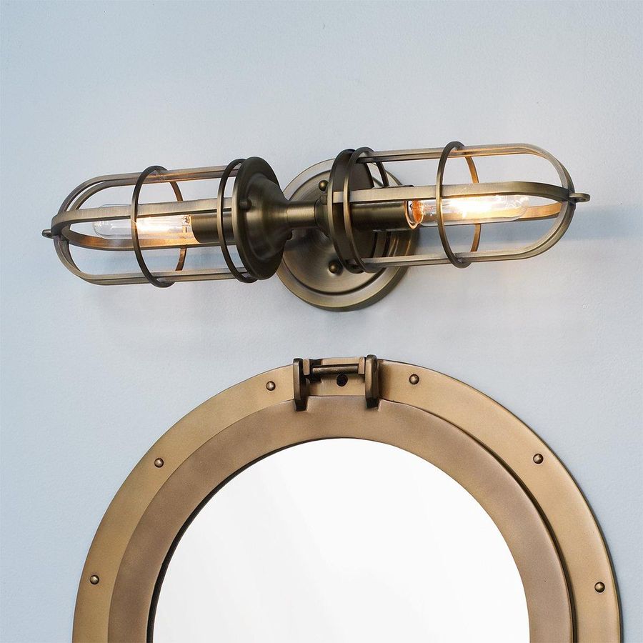 Nautical Cage Vanity Light - 2 Light added by Genevieve Wheeler