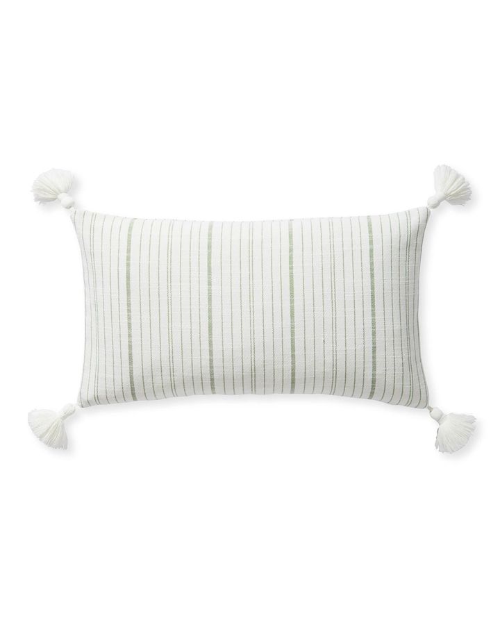 Surf Stripe Pillow Cover - Green added by Emily Emmert