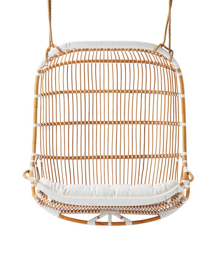 Double Hanging Rattan Chair Cushion added by Liz Kirby