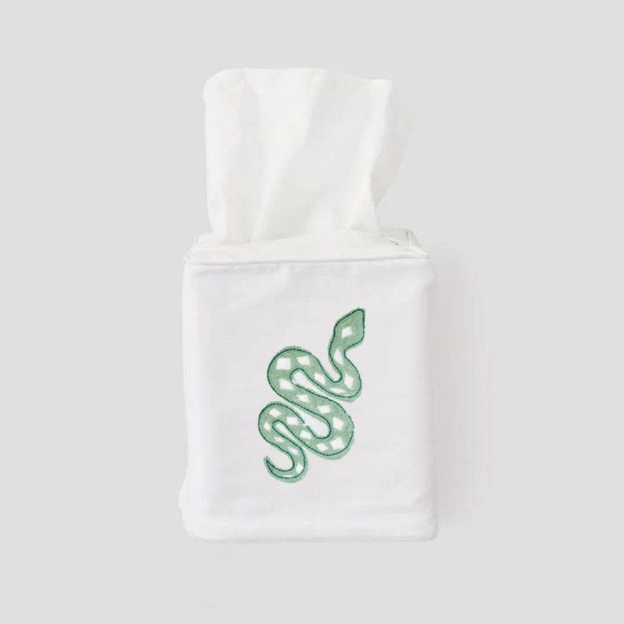 Green Snake Tissue Box Cover added by Spoak Member