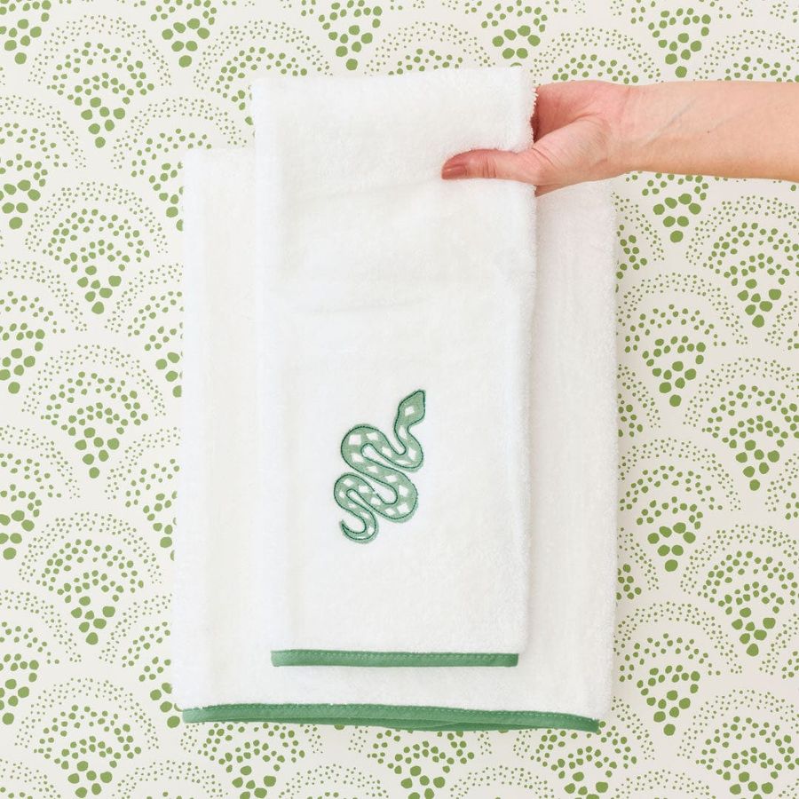 Green Snake Signature Hand Towel added by Spoak Member
