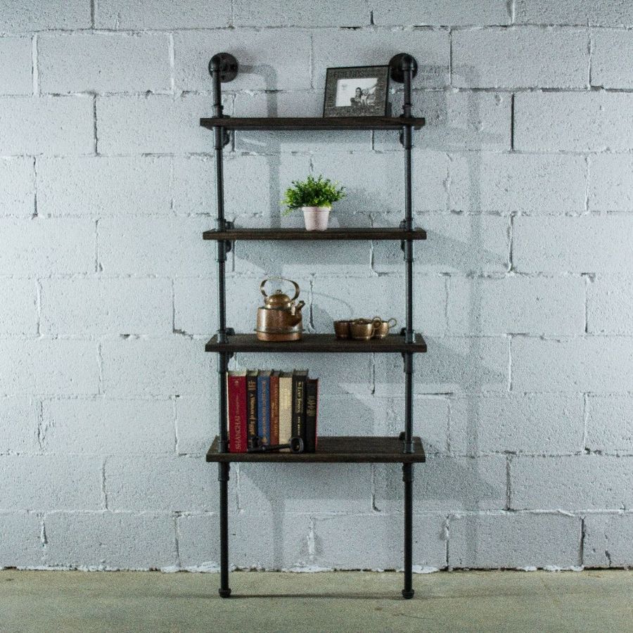 Four Shelf Wall Mounted Bookcase added by Spoak Member