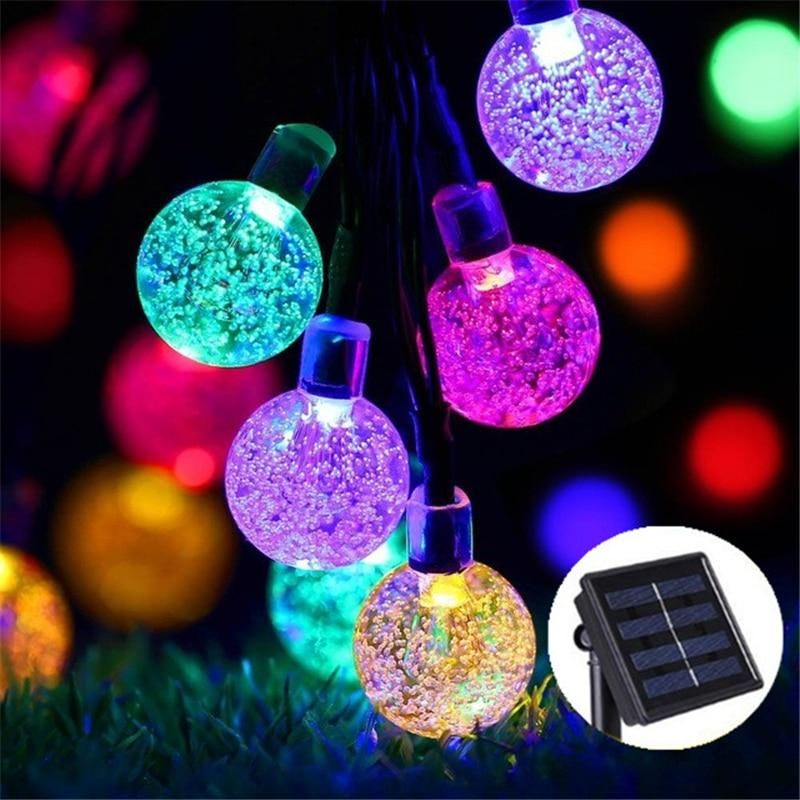 ColorSol - Solar Powered LED Globe String Lights added by Spoak Member