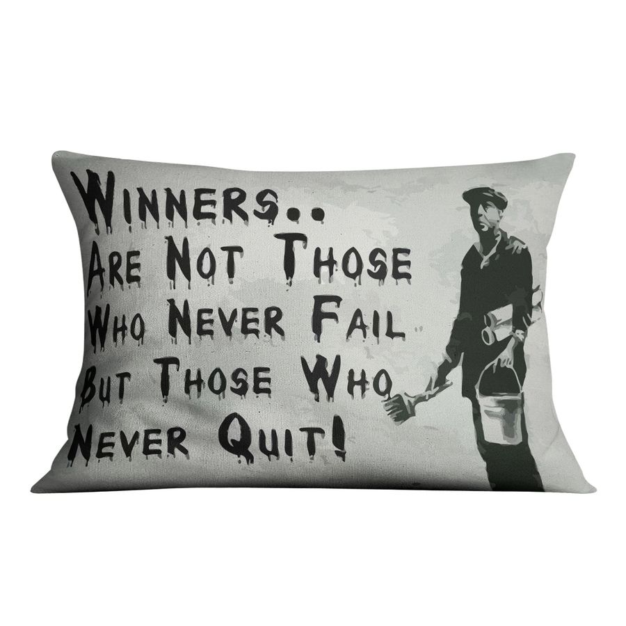 Banksy Winners Are Not Cushion added by Spoak Member