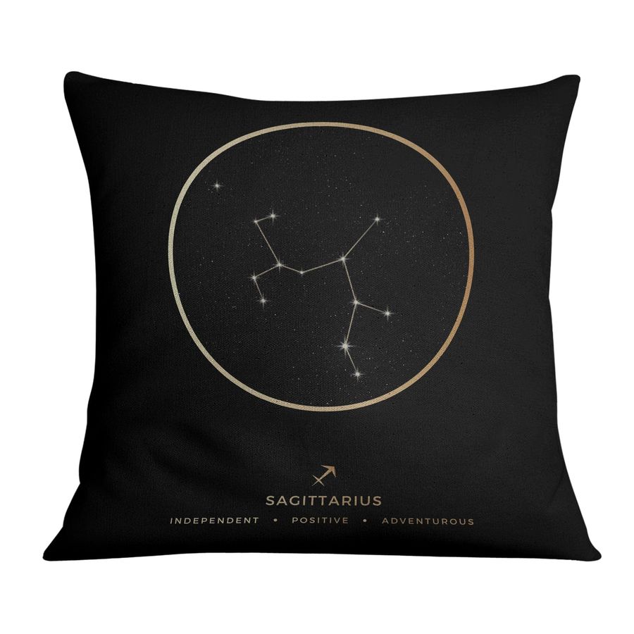 Sagittarius Traits Gold Cushion added by Spoak Member