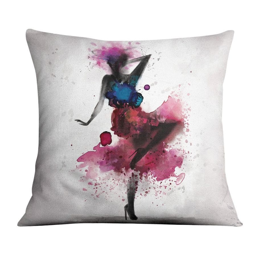 Watercolor Ballerina B Cushion added by Spoak Member