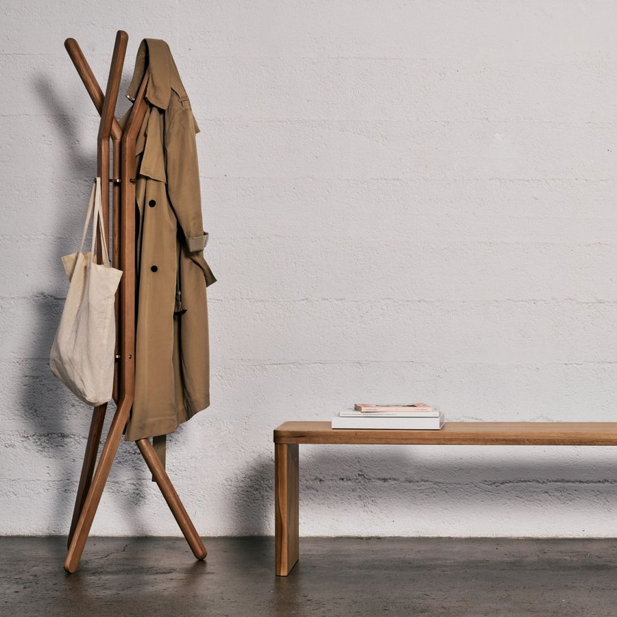 Unwind Coatrack, Stained Oak added by Spoak Member