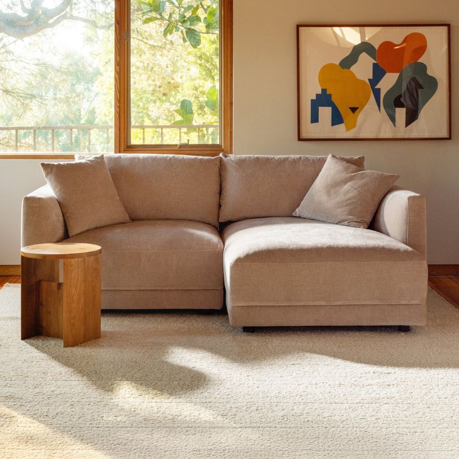 Soft Spot 2-Piece Modular Sectional Right, Cashew added by Spoak Member