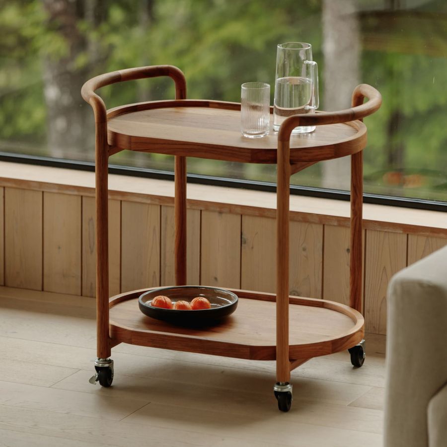 Stir It Up Bar Cart, Teak added by Spoak Member