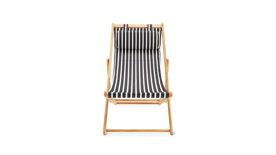 Settle In Outdoor Deck Chair, Black Sand added by Spoak Member