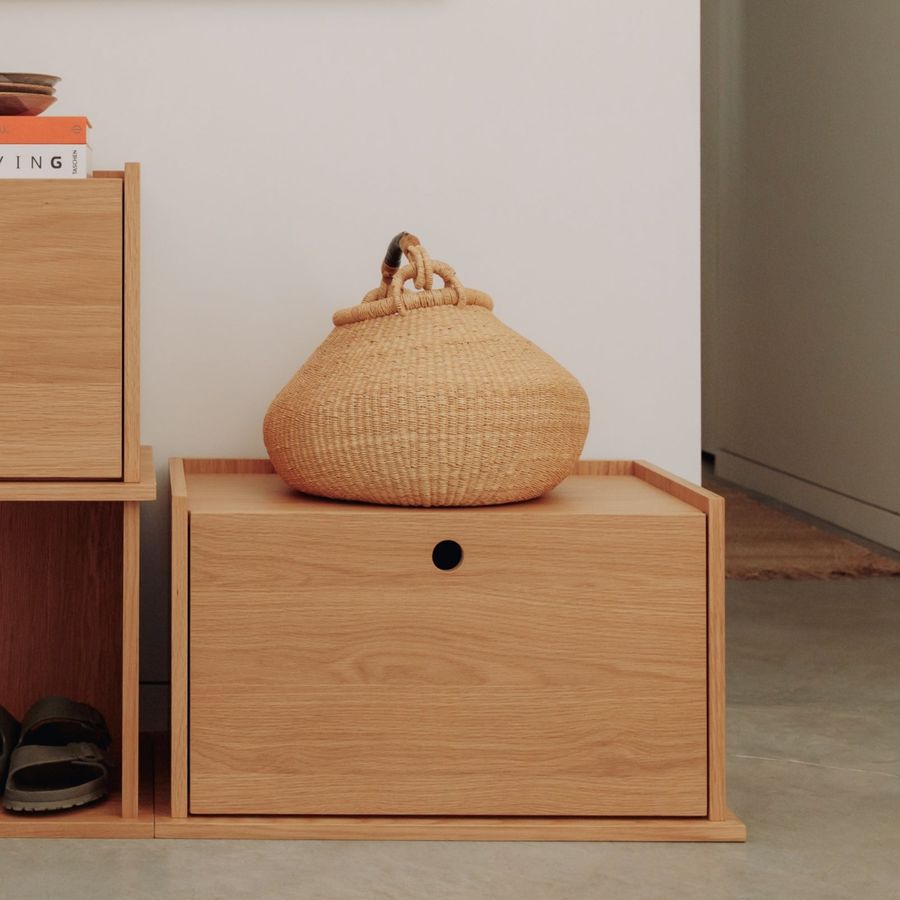Keep Stacking Storage System, Closed, White Oak added by Spoak Member