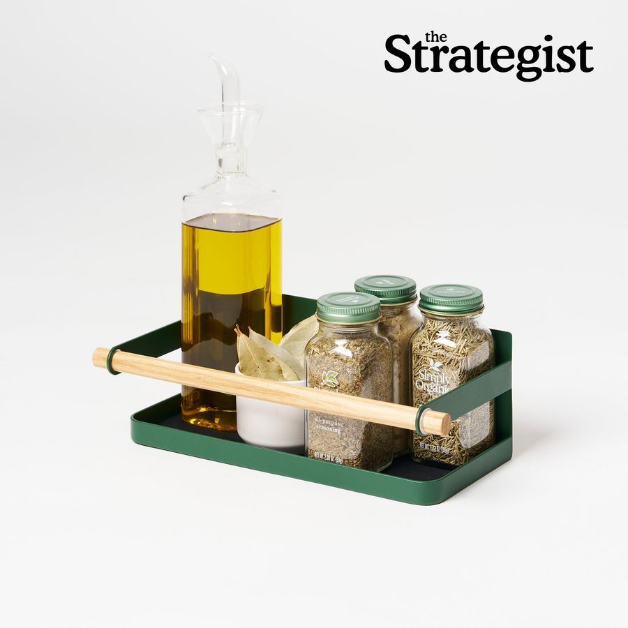 Magnetic Storage Caddy - Steel + Wood - Forest Green added by Spoak Member