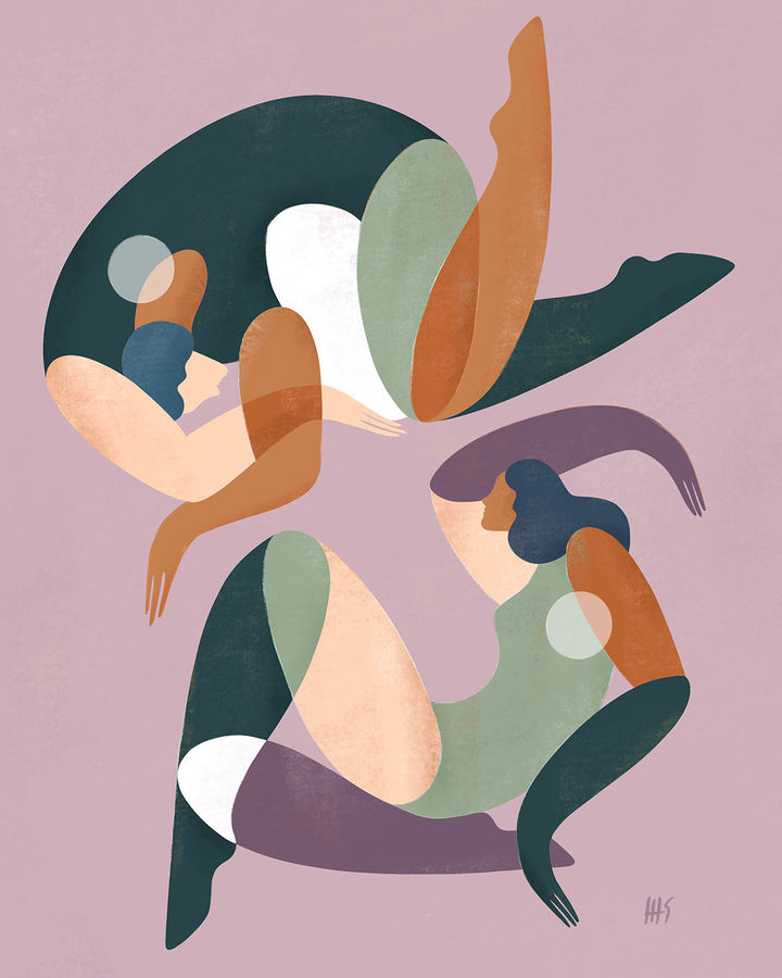 Maggie Stephenson x Bed Threads 'Balance' Print added by Spoak Member