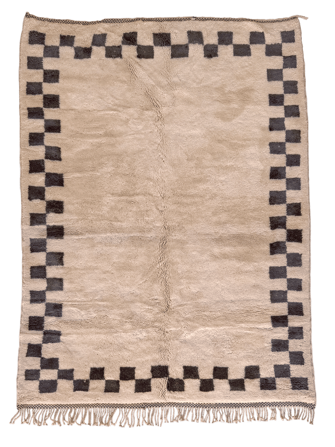 Khadija's Checkered Border Hand-Knot added by Spoak Member
