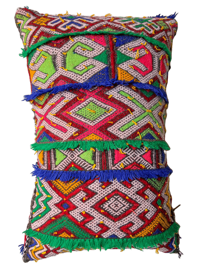 Kalaat M'Gouna's Zemmour Hanbel Pillow - Evil Eye, Lumbar added by Spoak Member