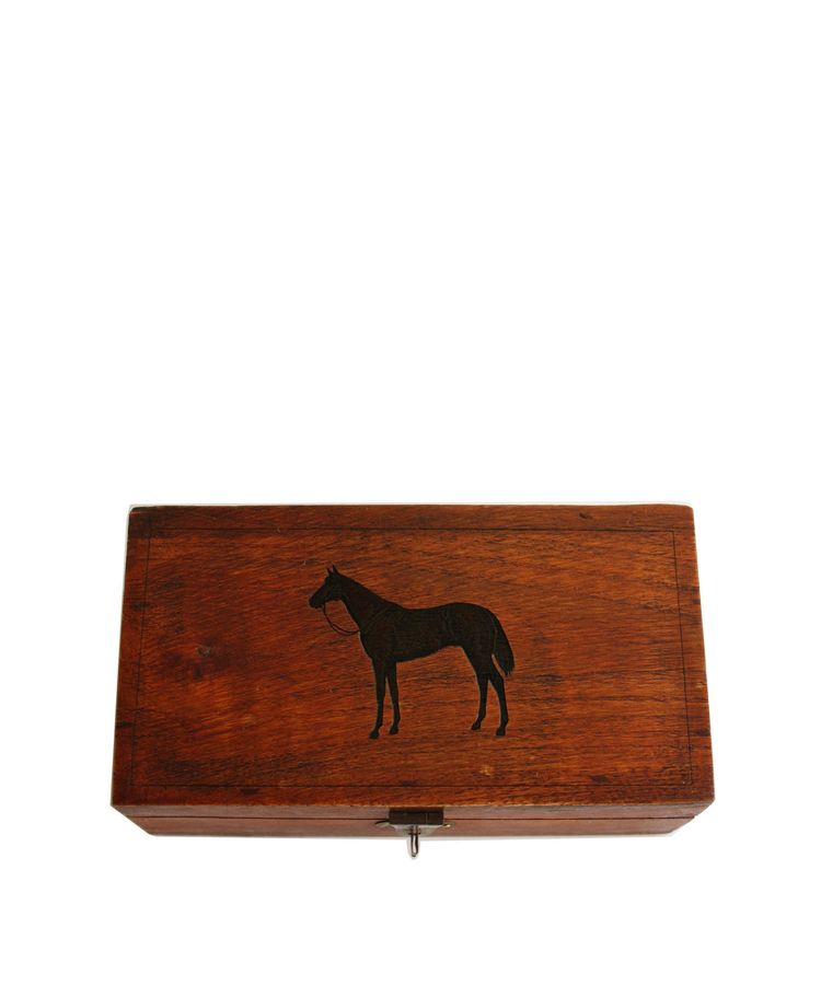 Thoroughbred Horse, Etched Wooden Box added by Spoak Member