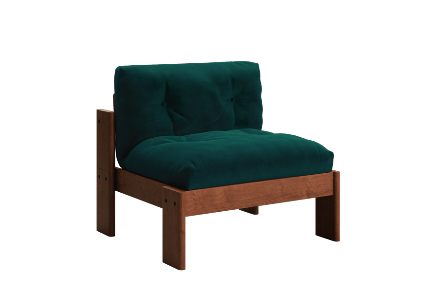 The Bacana Lounge Chair in Recycled Velvet added by Spoak Member