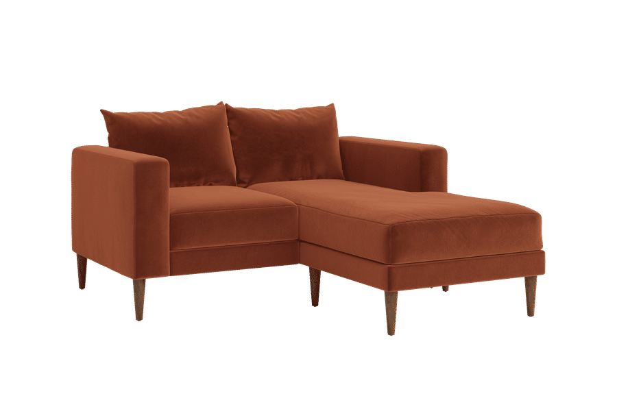 The Essential Loveseat Sectional in Recycled Velvet added by Spoak Member