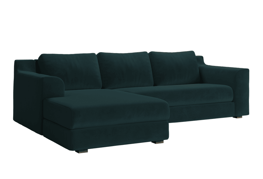 The Elevate Sectional in Recycled Velvet added by Spoak Member