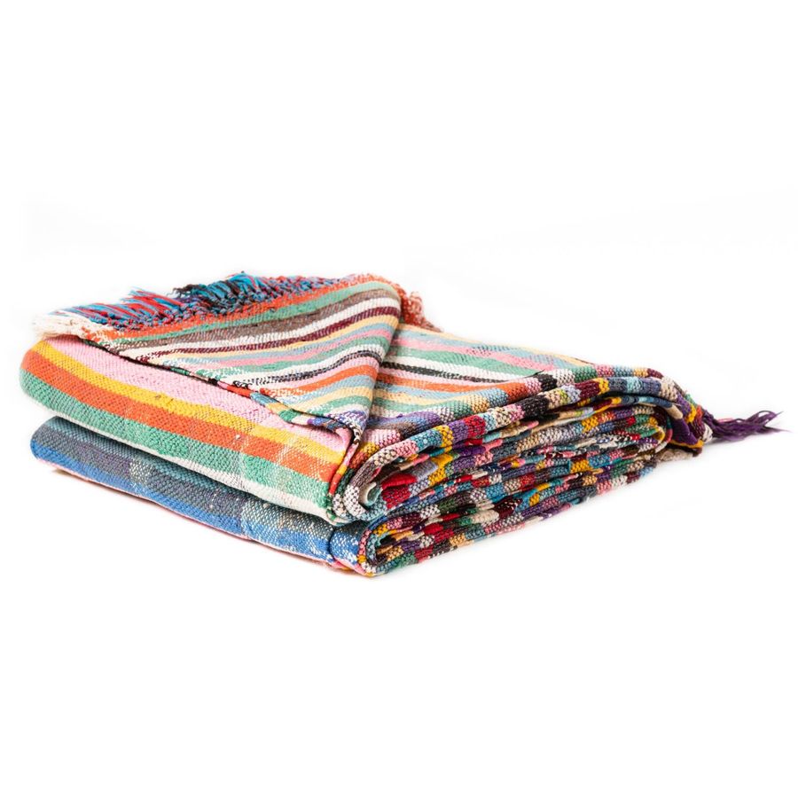 Vintage Moroccan Throw - Haik added by Spoak Member