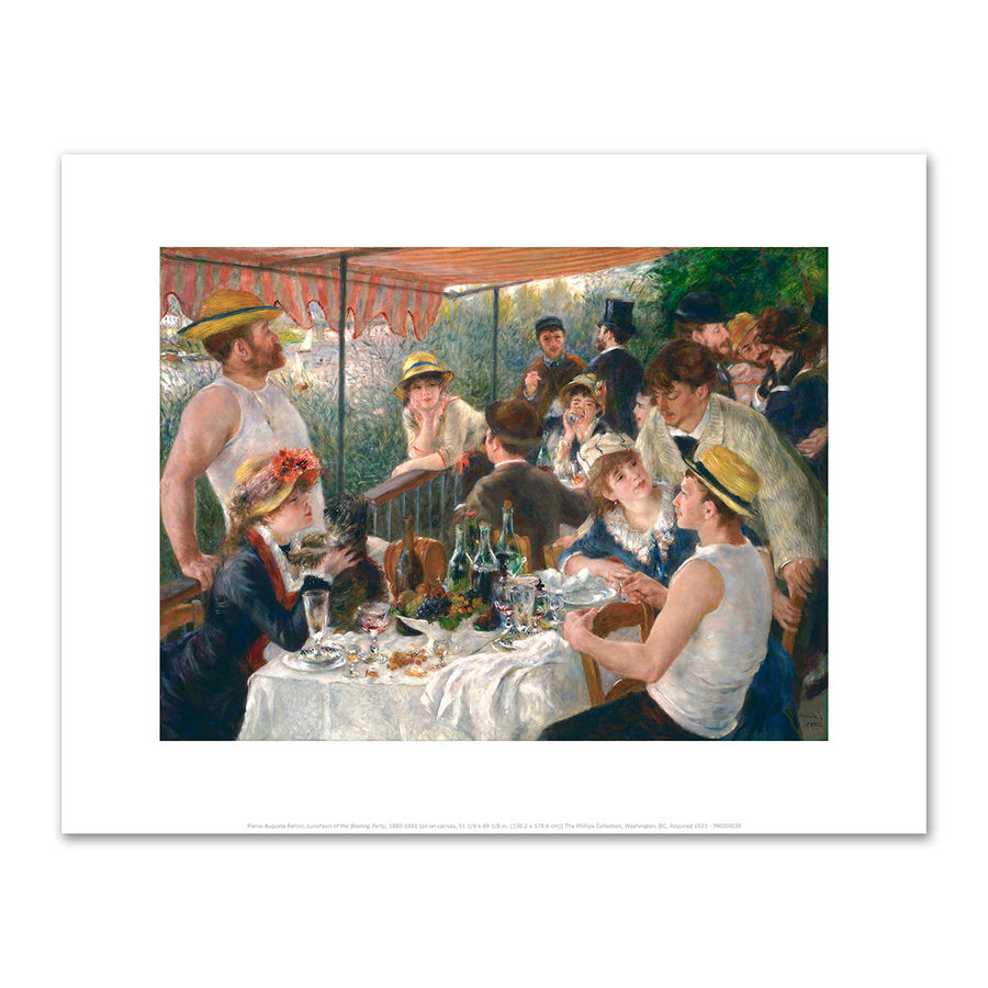 Luncheon of the Boating Party by Pierre-Auguste Renoir added by Spoak Member