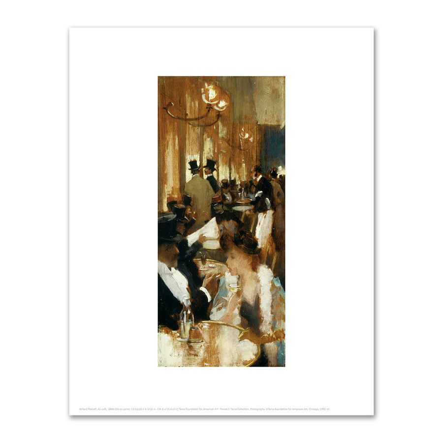 Au café by Willard Metcalf added by Spoak Member