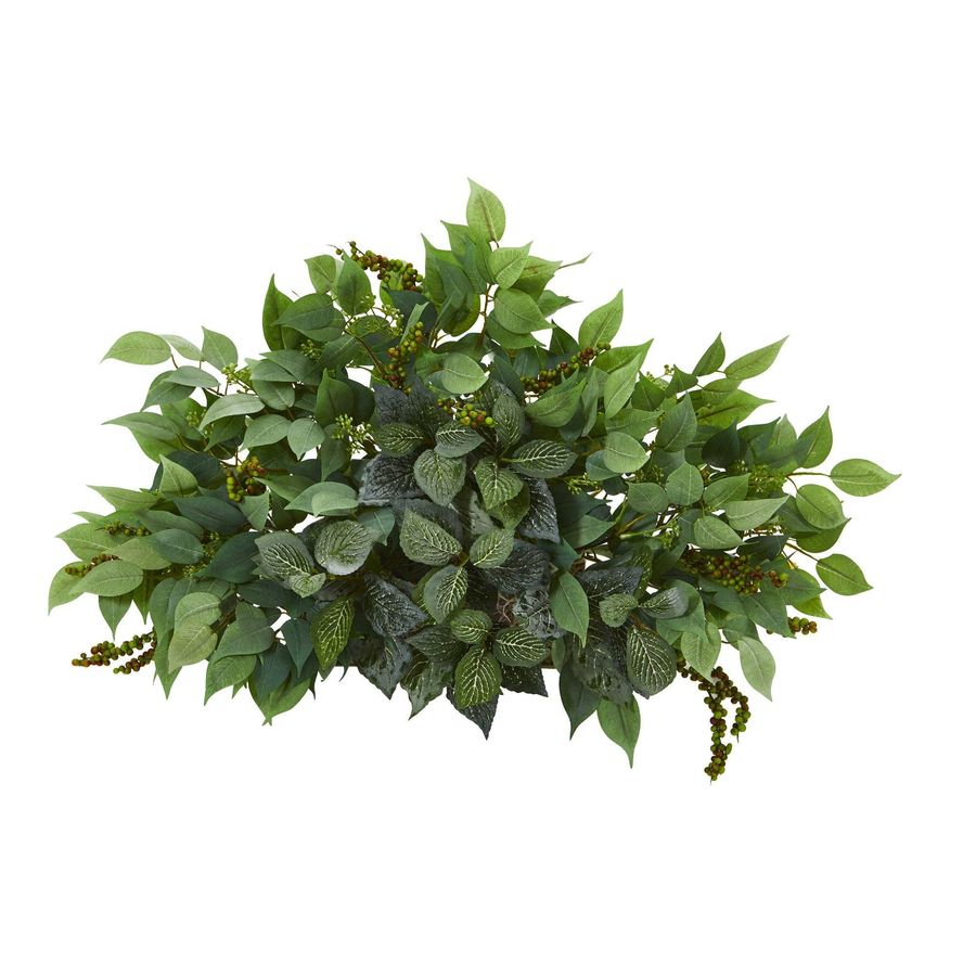20” Mixed Ficus and Fittonia Artificial Ledge Plant added by Spoak Member