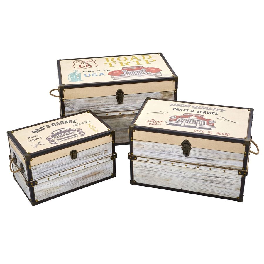 Classic Car Collection Trunk and Storage Boxes (Set of 3) added by Spoak Member