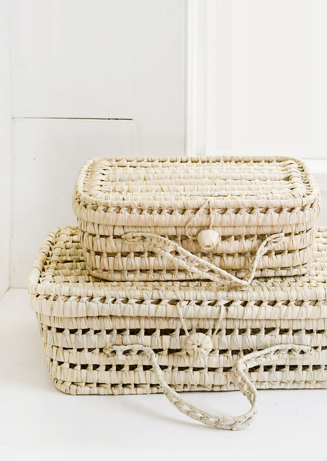 Palm Leaf Storage Suitcase added by Spoak Member