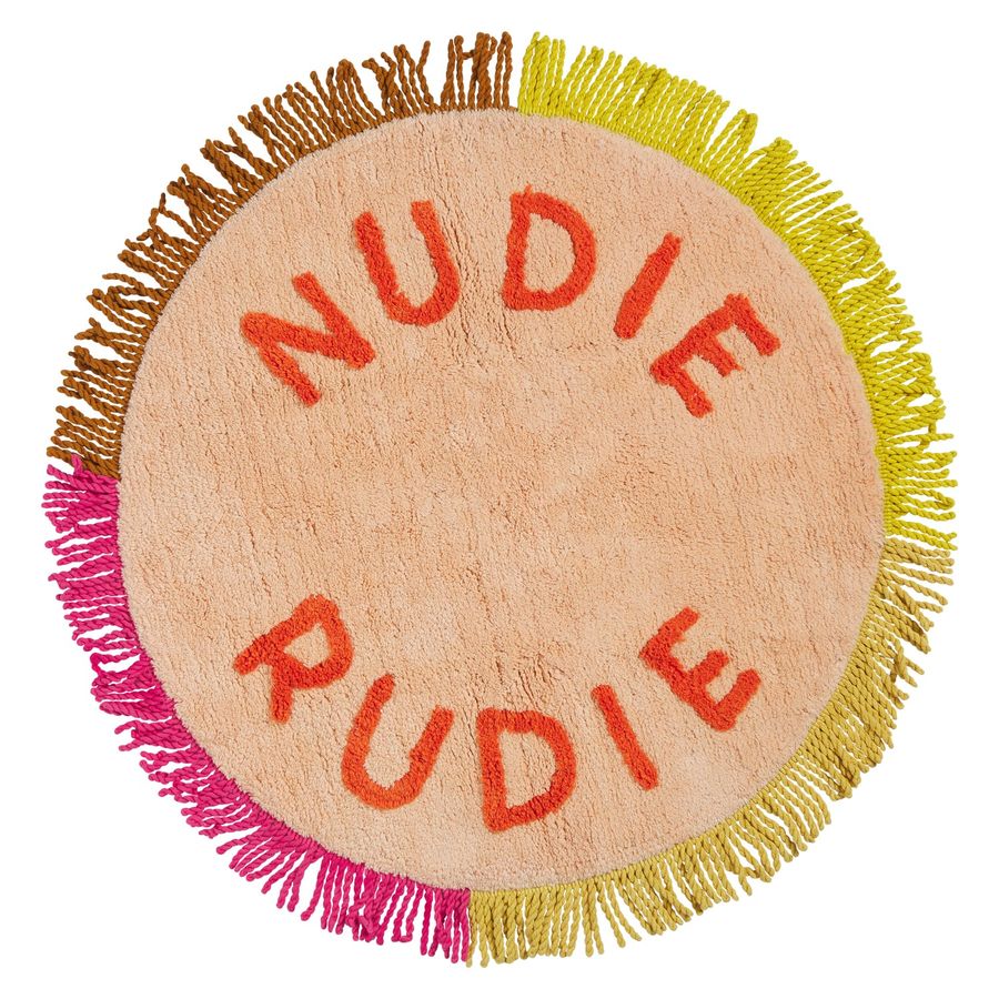 *Limited Edition* Tula Round Nudie Bath Mat - Powder added by Spoak Member