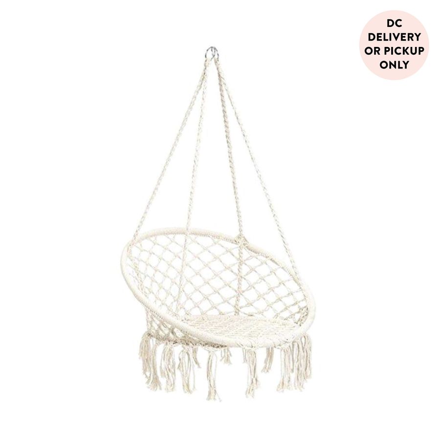 White Hanging Swing Chair added by Spoak Member
