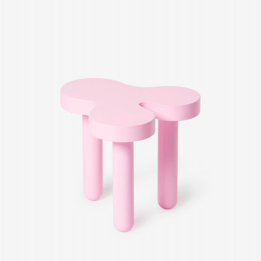 Splat Side Table, Short - Pink added by Spoak Member
