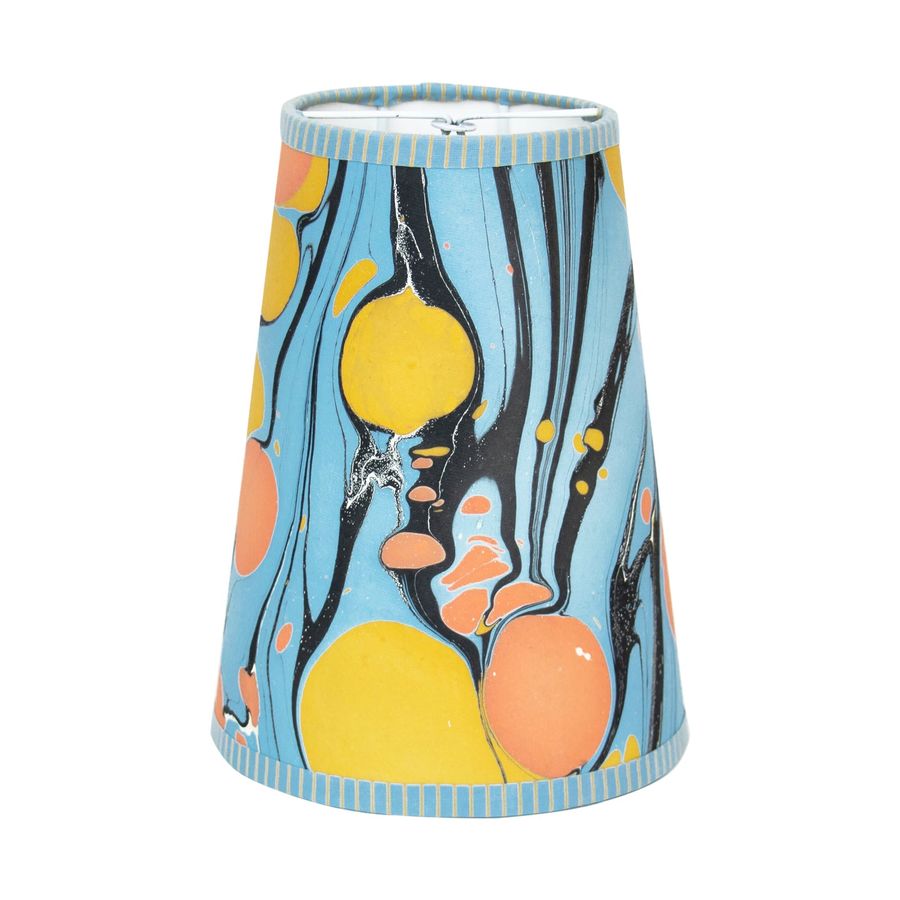 Marbled Lamp Shade | Cerulian & Black added by Spoak Member
