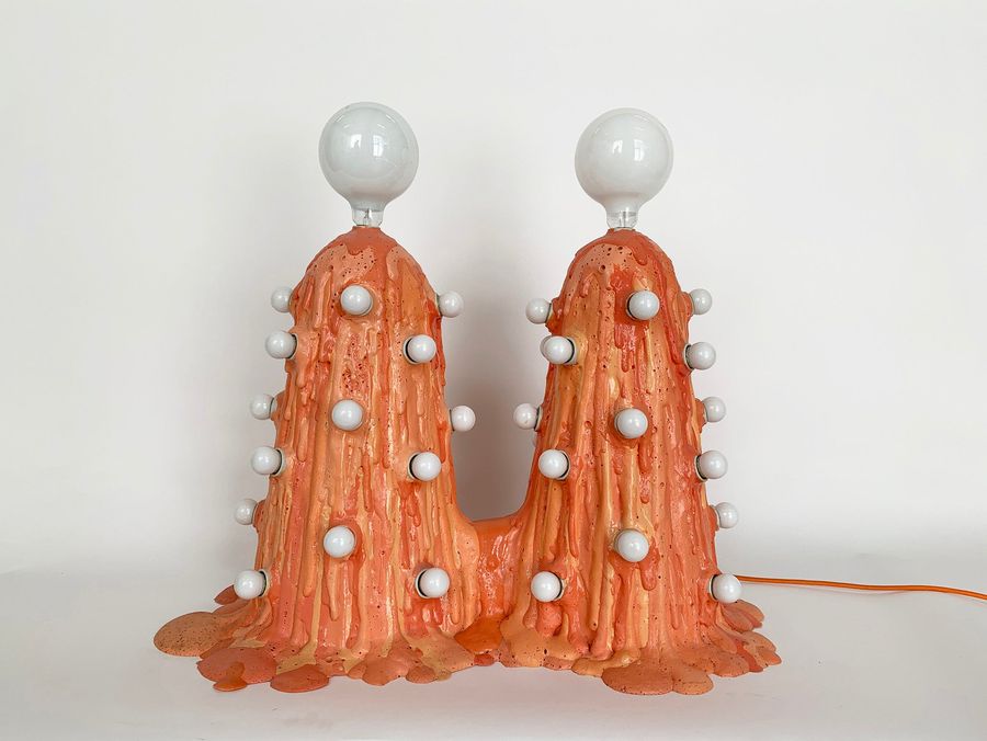 Siamese Orange Foam Lamp added by Spoak Member