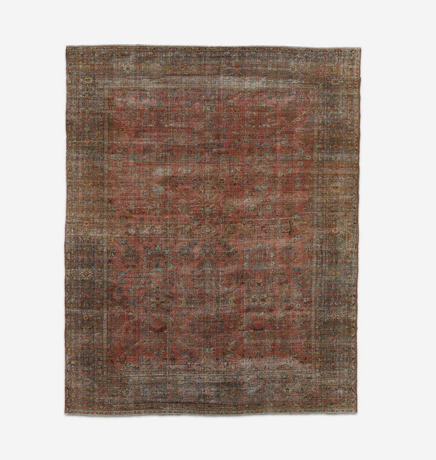Vintage Hand Knotted Mahal Rug 11'0" x 13'8" added by Spoak Member