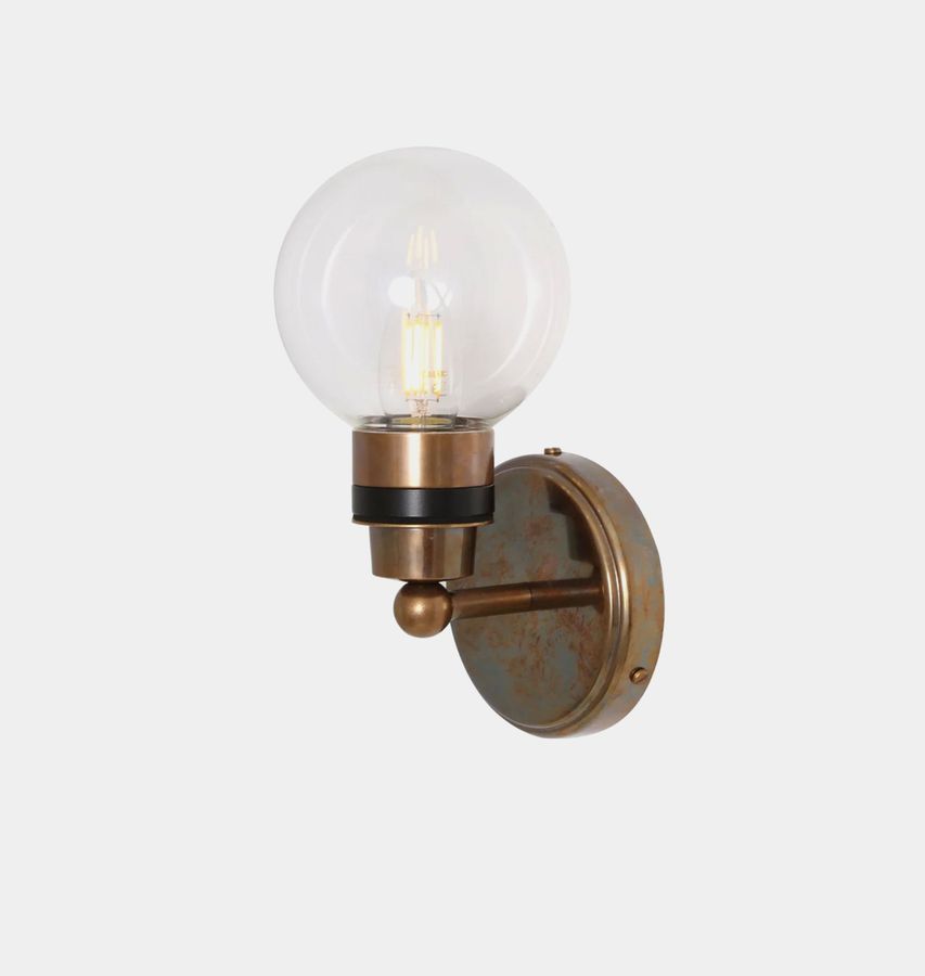 Shannon Glass Globe Bathroom Wall Light added by Spoak Member