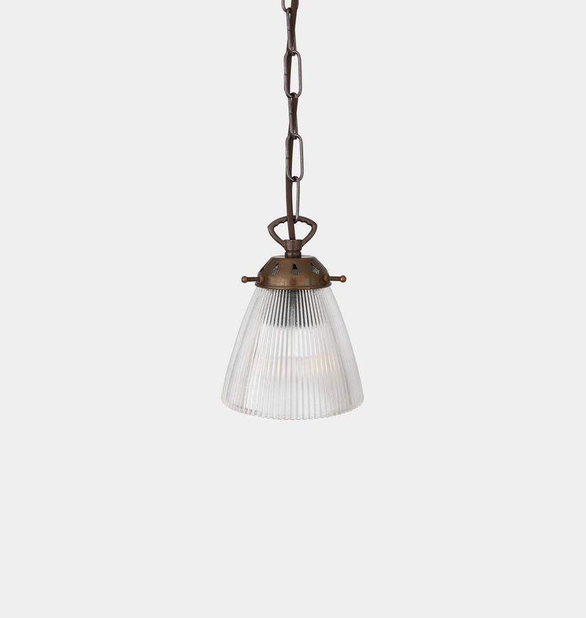 Gadar Small Holophane Glass Pendant Light added by Spoak Member