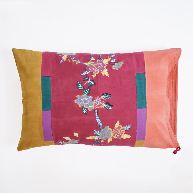 Pair of Cotton Standard Pillowcases, maroon peach added by Spoak Member