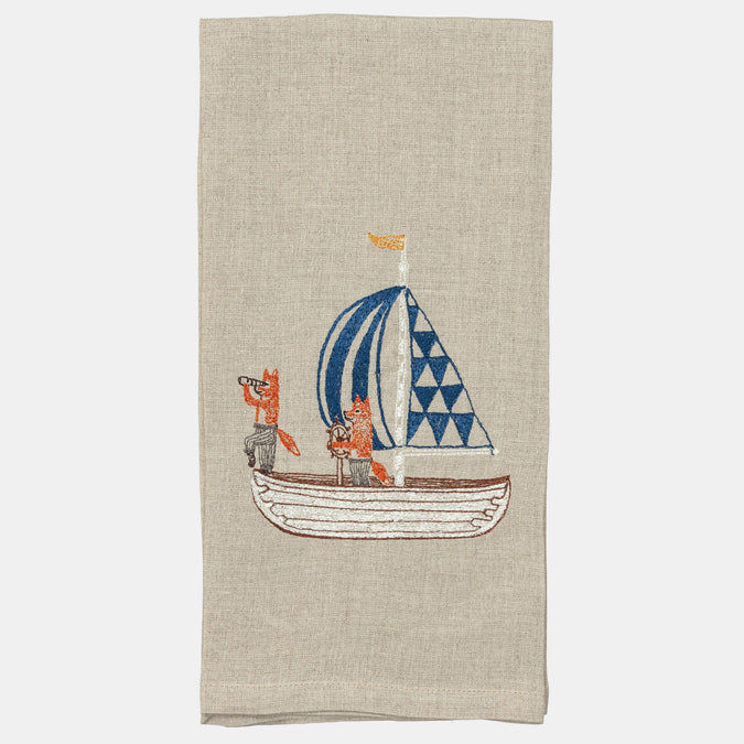 Sailing Foxes Tea Towel added by Spoak Member
