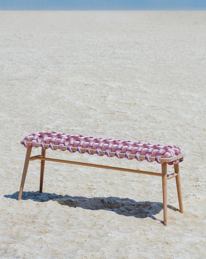 Mauve Velvet Woven Bench added by Spoak Member