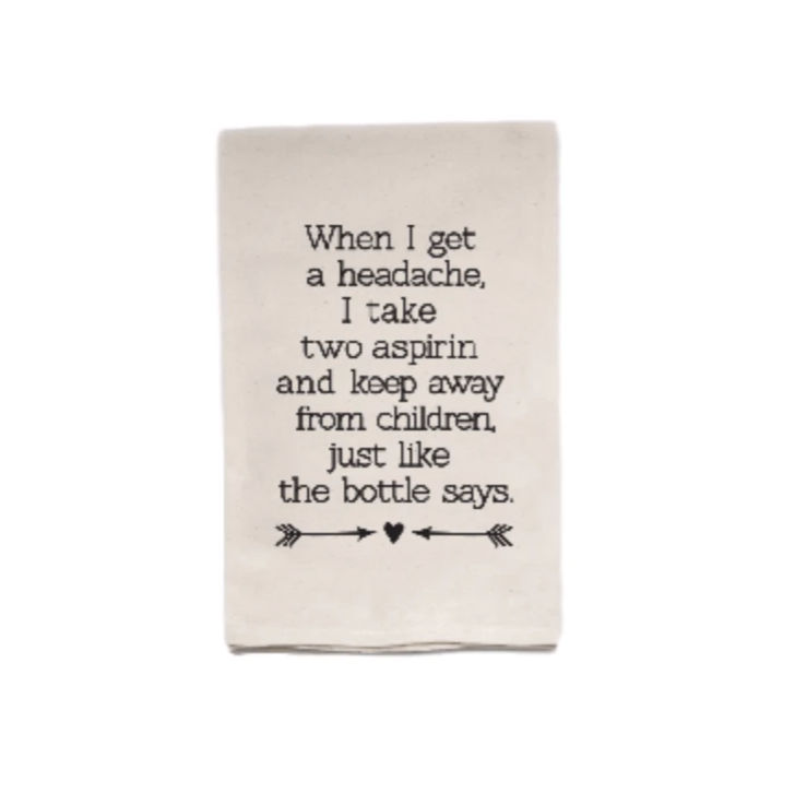 Headache Tea Towel added by Spoak Member
