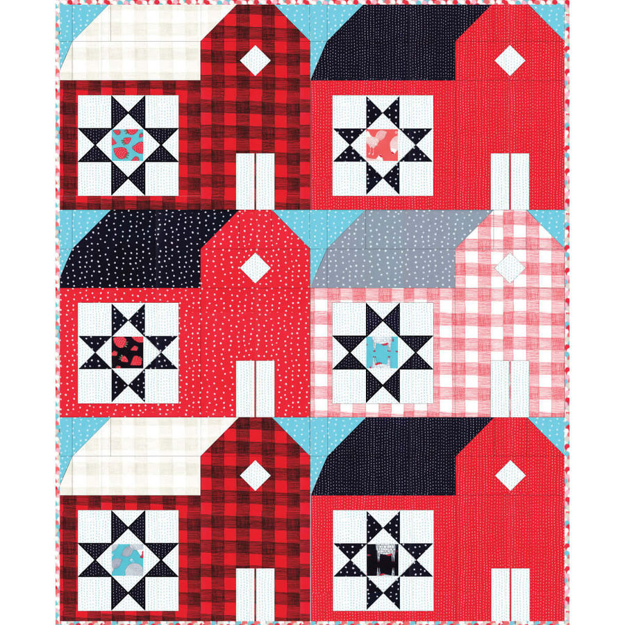 Red Barns Quilt Pattern - PDF added by Spoak Member