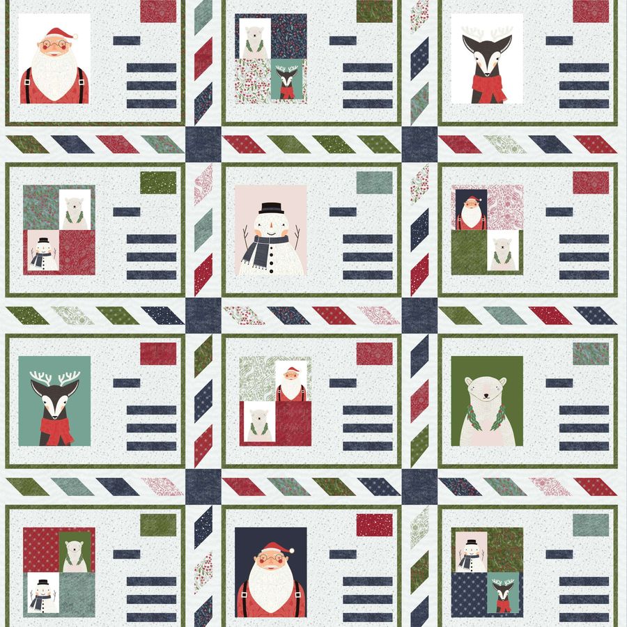 Holiday Cards Quilt Pattern - PDF added by Spoak Member