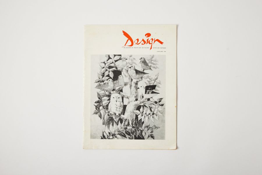 Design The Magazine of Creative Art, For Teachers, Artists and Craftsmen March-April 1966 added by Spoak Member