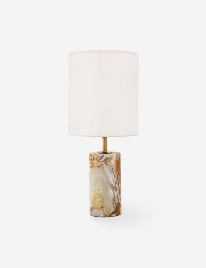 Jade and Brass Mini Table Lamp by Regina Andrew added by Spoak Member
