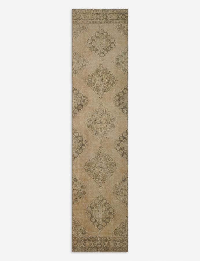 Vintage Turkish Hand-Knotted Wool Runner Rug No. 217, 2'5" x 8'10" added by Spoak Member