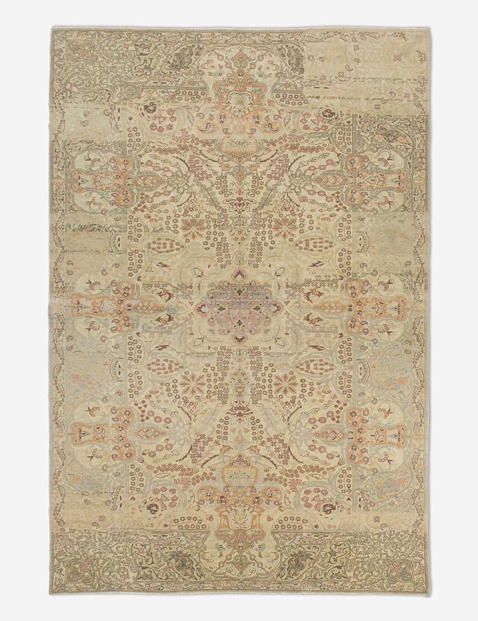 Vintage Turkish Hand-Knotted Wool Rug No. 440, 6'7" x 9'7" added by Spoak Member