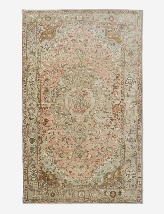 Vintage Turkish Hand-Knotted Wool Rug No. 441, 5'12" x 10'4" added by Spoak Member