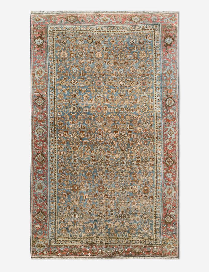 Vintage Turkish Hand-Knotted Wool Rug No. 448, 3'8" x 6'4" added by Spoak Member